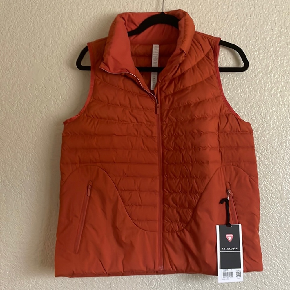 Lululemon orange (pumpkin) vest
